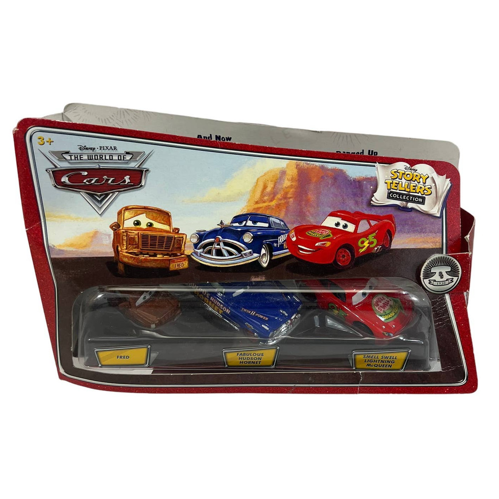 Disney Pixar Cars Fred Hudson Hornet Smell Swell Lightning McQueen Story‎ Teller